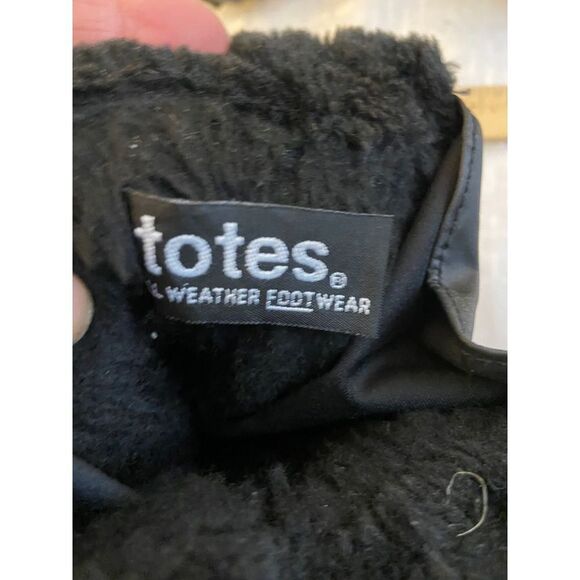 Totes Ruby rain snow boots size 8 m zipper - Picture 5 of 7